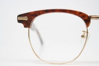 Browline Eyeglass Frames Tortoise Vintage Eye Glasses Malcolm X