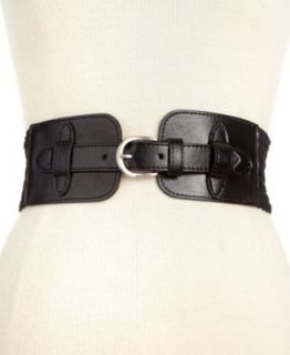 Steve Madden Belt, Woven Ball Stretch   Handbags & Accessories   