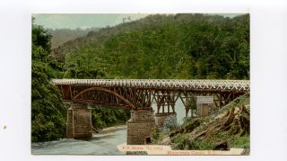 New Zealand Postcard Manawatu Gorge Bridge Scenic View QW7276
