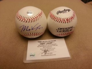 Matt Kemp Lad Signed Autographed Baseball w COA