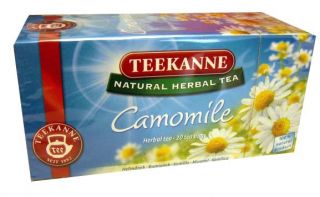Teekanne Chamomile Natural Herbal Tea 20 Bags Strong Flavor