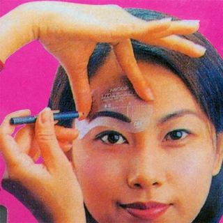 Eyebrow Shaping Stencils Eye Brow Grooming Kit Makeup Template DIY