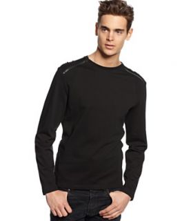 Calvin Klein Shirt, CK One Shoulder Zip Tee