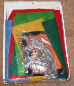 Plaid Bucilla Snow Fun Felt Stocking Kit 18 New in Package 86108 2008