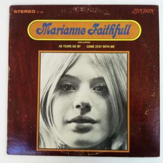 Marianne Faithfull 1965 Self Titled LP VG VG Rolling Stones as Tears