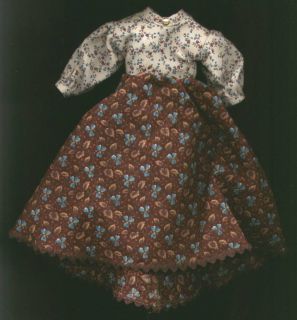 Madame Alexander 10 Doll Print Dress Fit Cissette