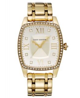 Juicy Couture Watch, Womens Beau Gold Tone Stainless Steel Bracelet