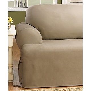 Sure Fit Slipcovers, Duck T Cushion Furniture Covers   Slipcovers