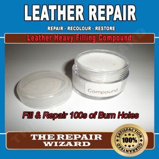 Leather Dye Heavy Filler Restorer. For Holes Scratches Leather Shoes