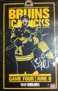 Brad Marchand Bruins Bruins Signed GM 4 Playoff Poster