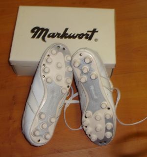 4½ Markwort Light Sports Cleats Leather Italian New 4 1 2 not for