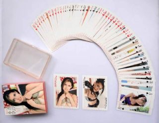Sexy Girl Japanese AV 小泽マリア Maria Ozawa Playing Card