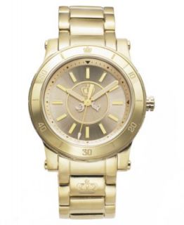 Juicy Couture Watch, Womens HRH Gold Tone Stainless Steel Bracelet