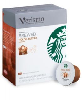 Starbucks Verismo Coffee Pods, 16 Count Espresso Latte Whole Milk
