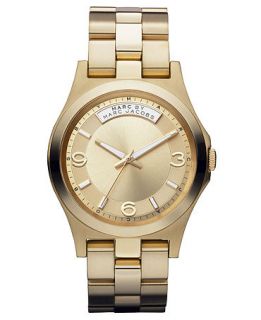 Marc by Marc Jacobs Watch, Womens Gold tone Stainless Steel Bracelet
