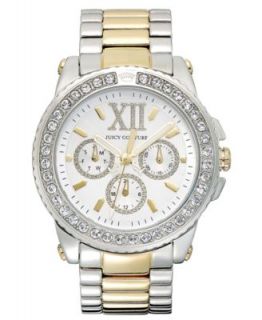 Juicy Couture Watch, Womens Beau Two Tone Stainless Steel Bracelet