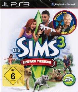 Sims 3 Einfach Tierisch Komplett Deutsch Spiel FÜR PS3 Neu OVP
