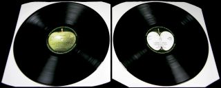 THE BEATLES White Album 2LP MONO UK APPLE shrink/sticker POSTER, 4