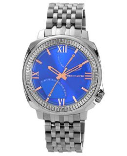 Vince Camuto Watch, Mens Stainless Steel Bracelet 44mm VC 1002BLDS