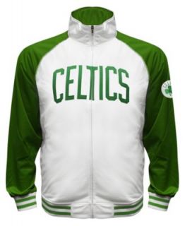 Majestic NBA Big and Tall Jacket, Boston Celtics Raglan Track Jacket