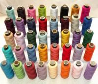 100 Pure Cotton Sewing Thread Spools Pack of 50