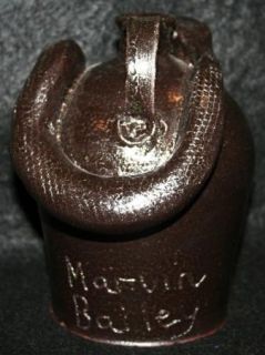 Marvin Bailey Folk Pottery Snake Jug
