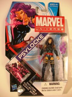 Hasbro Marvel Universe Psylocke 3 75 Action Figure Series 4 Wave 17