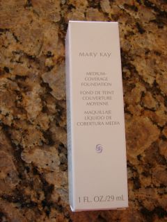 Mary Kay Medium Coverage Foundation Ivory 204 New