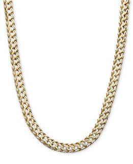 14k Gold Necklace, 18 Circle Braided   Necklaces   Jewelry & Watches