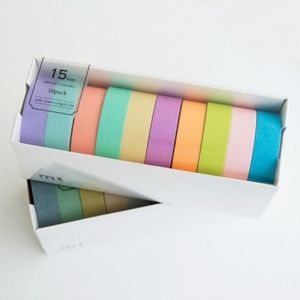 Masking Tape Set (10pcs.)   Bright Colors
