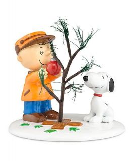Department 56 Collectible Figurine, Peanuts Village The Perfect Tree