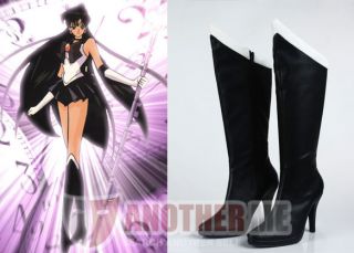 Moon Meiou Setsuna Anime Cosplay Fashion Boots Shoes Custom