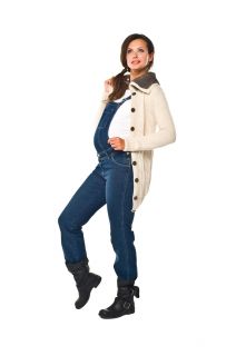 Torelle Maternity Dungarees Overalls for Pregnant Women Indigo