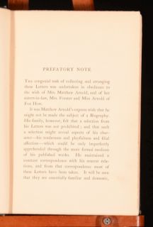 1895 2 Vols Letters of Matthew Arnold George w E Russell First
