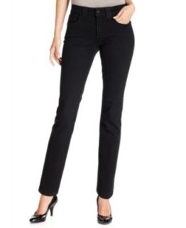 Not Your Daughters Jeans Petite Jeans, Hayden Straight Leg, Black