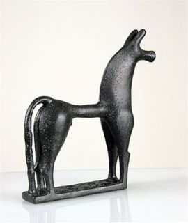 Greek Art Horse Equine Figure Statue Sculpture Figurine