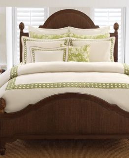 Tommy Bahama Home, Cane Embroidered Duvet Covers