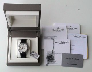 Maurice Lacroix Masterpiece Peseux Mens Watch MP7108 SS001 110 Limited