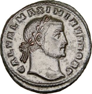308AD Maximinus II Daia Ancient Roman Coin Geniussuperb