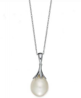 Fresh by Honora Sterling Silver Pendant, Cultured Freshwater Pearl