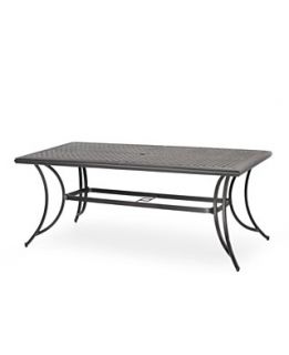 Aluminum Patio Furniture, Outdoor Dining Table (72 x 38)