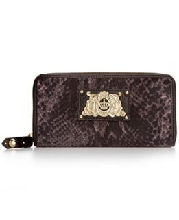 Juicy Couture Handbag, Wild Things Velour Small Zip Around Wallet