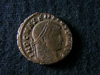 Follis of Roman Emperor Maxentius, Rome Mint 306 312 AD Roman coin