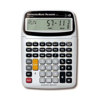 Construction Master Pro 44080 w Trig Desktop Calculator