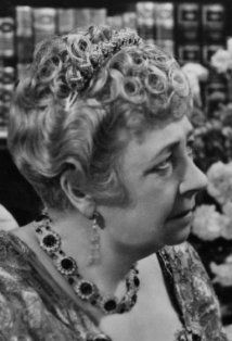 1939 Handbag Actress Dame May Whitty Samuel Goldwyn Art Deco Ruby GLS