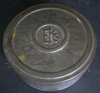 Vintage Eastman Kodak Film Can Tins Embossed EKC 4 x 1 5 8 Old