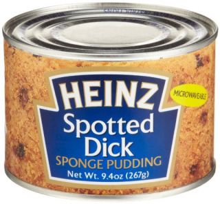 New Heinz Spotted Dick Sponge Pudding 9 4 Ounce Cans Pack of 6