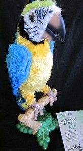 FurReal Friends Squawkers McCaw Talking Parrot Stand Perch No Cracker