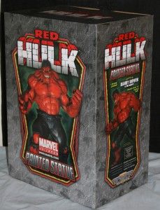 Marvel Bowen Designs Le 13 Painted Statue Red Hulk 226 1300 Strictly