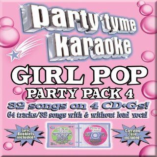 Party Tyme Karaoke Girl Pop Party Pack 4
